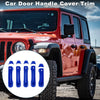 Jeep Wrangler JL JLU 2018-2021 - Blue Door Handle Cover Trim