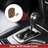 Honda HR-V (2023-2024) Brown Faux Leather Car Gear Shift Knob Cover 1 Pcs