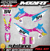 Honda CRF 110 PEAK STYLE Decal Sticker Kit (2013-2018)