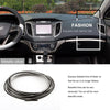 5M Silver Car Interior Door Panel Edge Line Molding Trim
