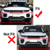 Land Rover Range Rover Evoque Black Front Bumper Tow Hook Cover (16-18)