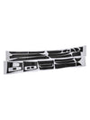 X5 E70 3D Carbon Fiber Interior DIY Trim Decals Black (2007–2013)