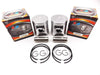 YAMAHA TDR250 0.5mm O/S FORSETI Piston Set 56.9mm Rings Pin Clips (88-93)