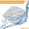 Mitsubishi Eclipse Chrome Silver Red Fuel Tank Door Cap