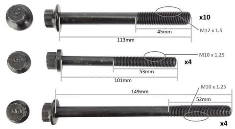 Ford Ranger Cylinder Head Bolt Set (2007–2011)