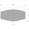 Toyota Hilux Front Disc Brake Pad Set 2x4/4x4 Ute (1979–1988)