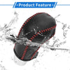 Hyundai Tucson 2015-2018, Pebbled Black Red Car Gear Shift Knob Cover