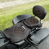 Harley Street Glide Driver & Passenger Seat w/ Backrest Pad (2009-2023)