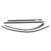 Mercedes Benz S-Class W222 Gloss Black Window Strip Trim (2013-2022)