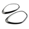 MINI R60 Cooper Countryman 2 x Glossy Black Headlight Trim Rings (2011-2016)