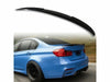 BMW F30 F80 M3 4D Carbon Fiber Look ABS Boot Spoiler (2012-2019)