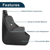 Peugeot 308 II Hatchback (2014-2017) 1 Set Mud Flaps Splash Guards