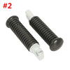 Harley Sportster XL883 1200 Black Passenger Foot Pegs (2004-2013)