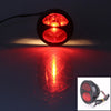 Model A Harley Chrome Black Retro LED Brake Stop Taillight Lamp