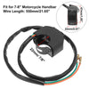 Motorcycle Handlebar Switch / 7/8" / Headlight Toggle