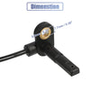Jeep Compass Front Left ABS Wheel Speed Sensor (2007-2015)