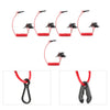 Johnson, Evinrude, Mercury 5x Red Universal Boat Kill Switch Key Set