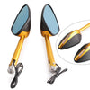 Yamaha YZF R1 R6 R125 V-Star XV 2 x Motorcycle Side Rearview Mirrors with Signal