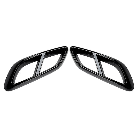 Benz GLE Coupe 1 Pair Black Rear Bumper Exhaust Pipe Cover (2024)