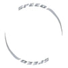 15"-22" Tires 8 x Speed+Blade Reflective Letter Decals