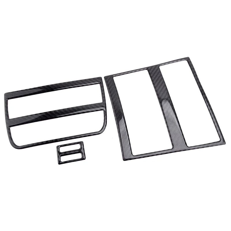 BMW 5 Series F10 3 x Carbon Fiber Rear Vent Covers (2011-2017)