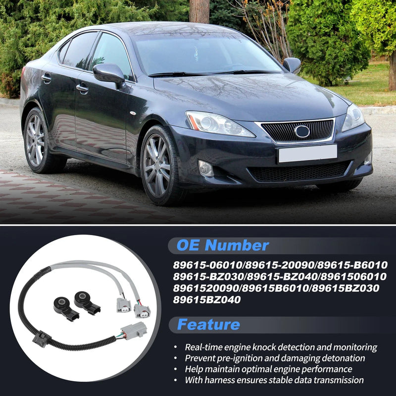 Lexus ES330, GX470, Toyota 4Runner, RAV4 Knock Sensor with Harness (2001-2006)