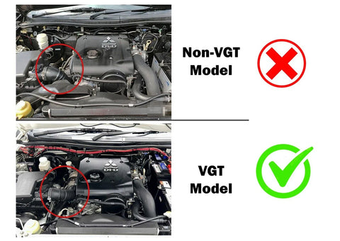 Mitsubishi Triton MN VGT 2.5L 4D56 Turbo Intercooler Kit (2009-2014)