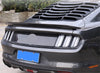 Ford Mustang Glossy Black 2 x DR Rear Spoiler Wing GT350 Style (2015-2023)