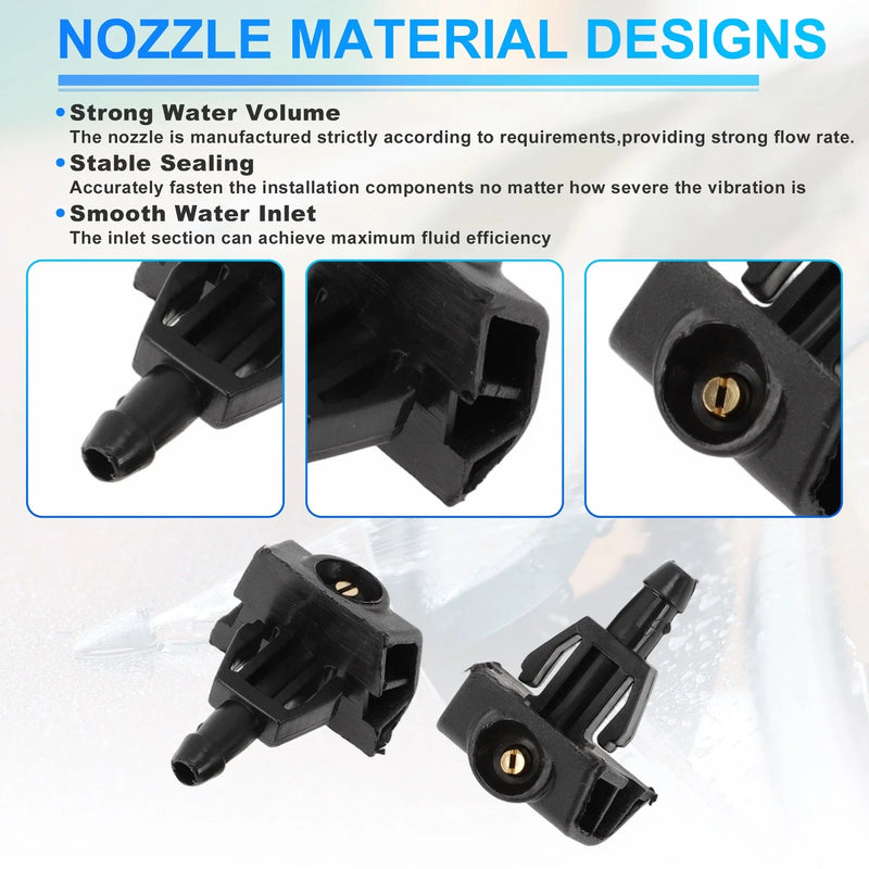 Nissan Juke F15 Windshield Washer Nozzle (2015-2018)