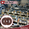 Oil Seal 2 x 22x47x7mm Seal Ring Rotary Shaft Seal FKM Rubber