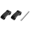 Toyota Tacoma Black Aluminum Rear Window Latch Hinge Pivots (1995–2004)