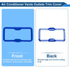 Ford Bronco (2021-2024) 4Pcs Air Condition Outlet Vent Trim Cover Frame Blue