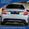 Mercedes-Benz (2016-2023) Silver Tone Rear Tow Hook Cover