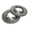 Navara D22 RWD 1997-2007 2x Front Disc Brake Rotors