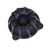 Harley Dyna / FXR / Softail (93-17) Black Blue Air Cleaner Intake Filter