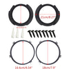 Jeep Wrangler JK 7" Headlight Mount Bracket Ring (2007-2018)