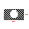 Toyota Tundra Black Carbon Rear Cigarette Lighter Switch Cover Trim (2014-2021)