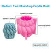 DIY Craft Epoxy Casting 3D Silicone Candle Molds