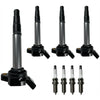 Scion Toyota Corolla Matrix 4 x Ignition Coils & Spark Plugs (2003-2013)