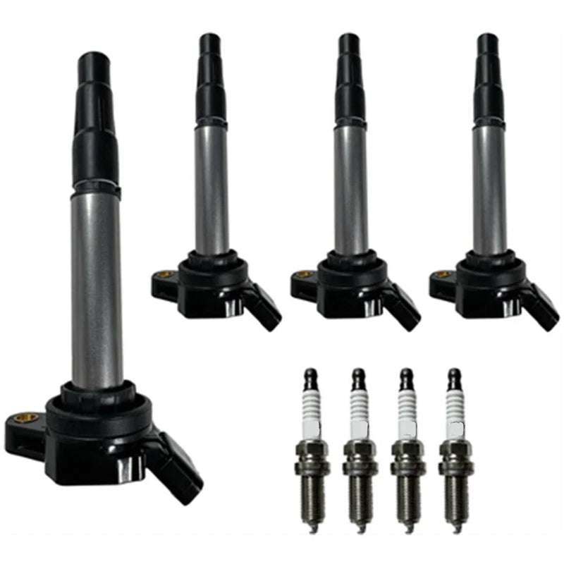 Scion Toyota Corolla Matrix 4 x Ignition Coils & Spark Plugs (2003-2013)