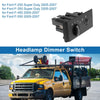 Ford F-250 Super Duty 2005-2007 Black Headlight Switch