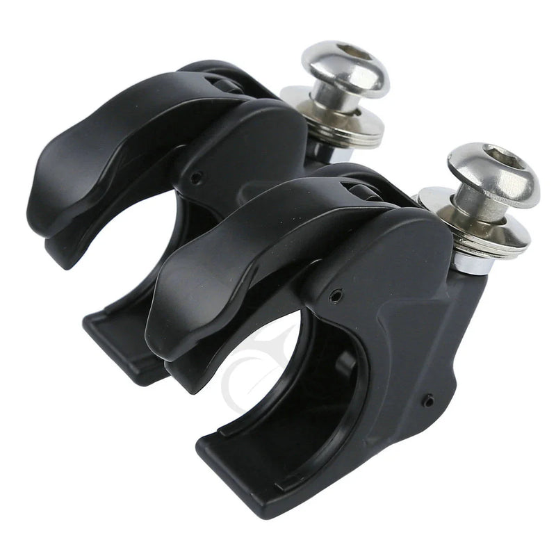 Harley Softail Standard Night Train 4 x Windshield Clamps (1988-2013)