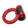 Car Racing Style Accessories Red Universal Ring Tow Hook Decoration