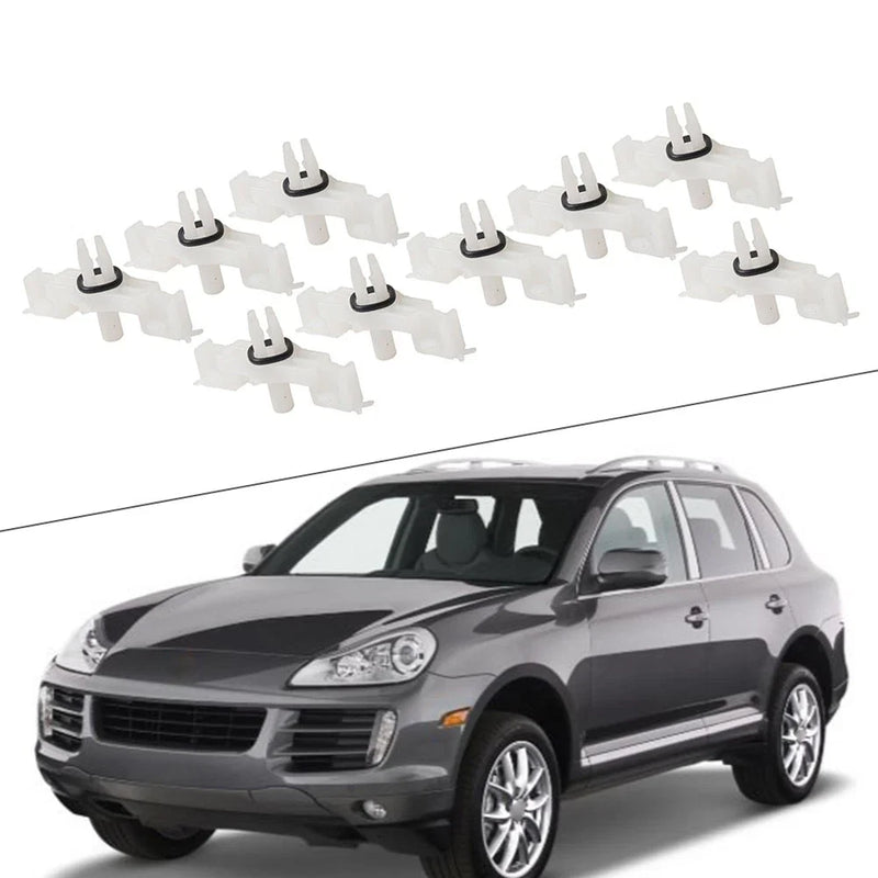 Porsche Cayenne 10 x Door Sill Scuff Plate Clips (2003-2010)