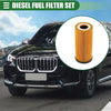 BMW X1 Set Engine Oil Filter Oil Fuel Filter (2000-2022)
