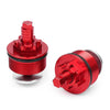 Honda CB400 (1992-1998) RED CNC Aluminum  Preload Adjusters