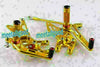 Kawasaki Ninja ZX10R (2004-2005) Gold Motorcycle Rearset Rear Set