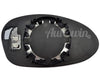 BMW 3 Series E90 E91 E92 E93 Heated Convex Mirror Glass (2005-2009)
