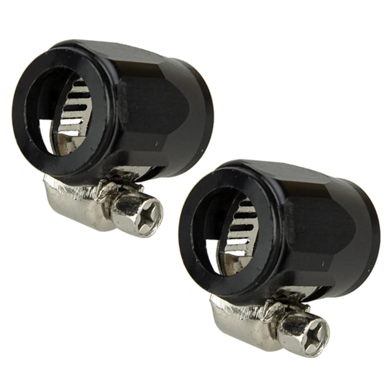 Car Model 4pc 6AN Hex Hose Finisher Clamp Aluminum Alloy