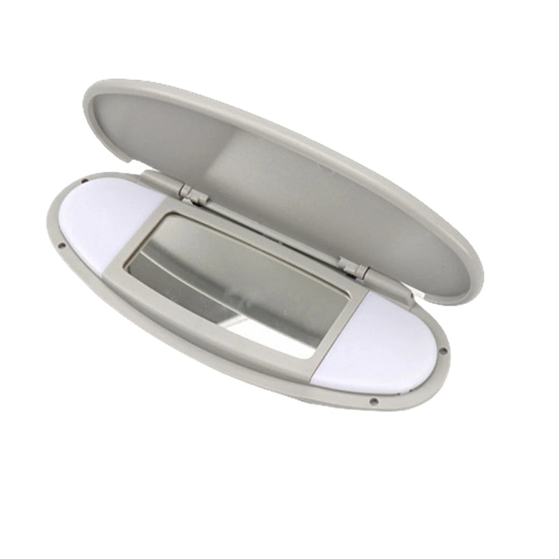 Mini Cooper R55 R58 R60 1x Gray Sun Visor Mirror Cover (2007-2014)